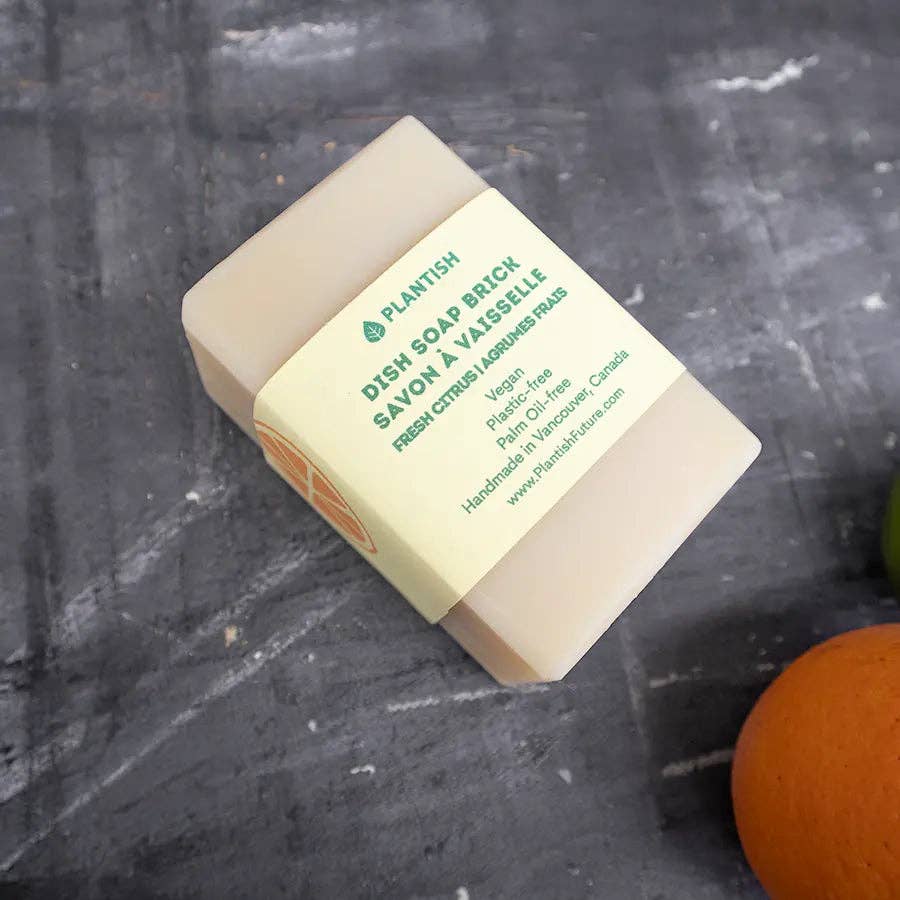 Fresh Citrus - Savon à vaisselle solide Brick (13 oz)