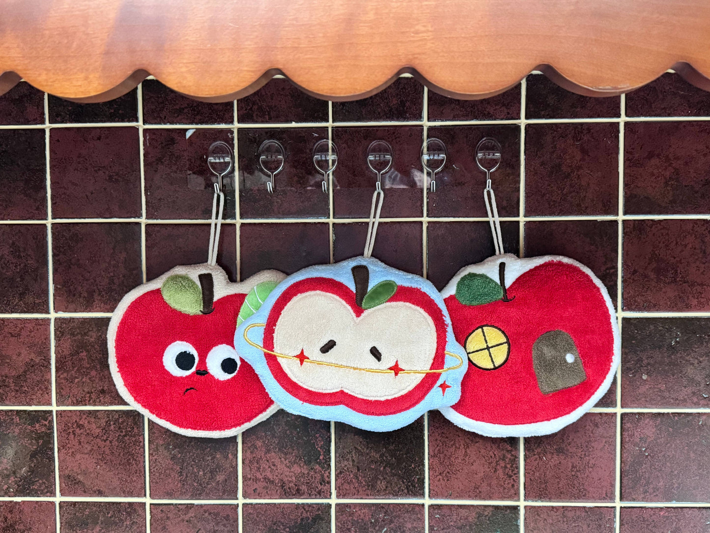 Modern hanging hand towel