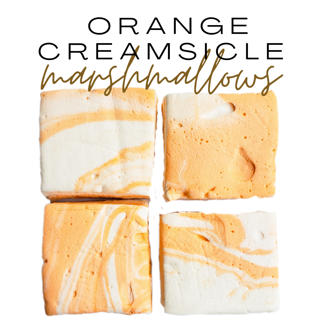 Guimauves à la crème et à l'orange PRECOMMANDE