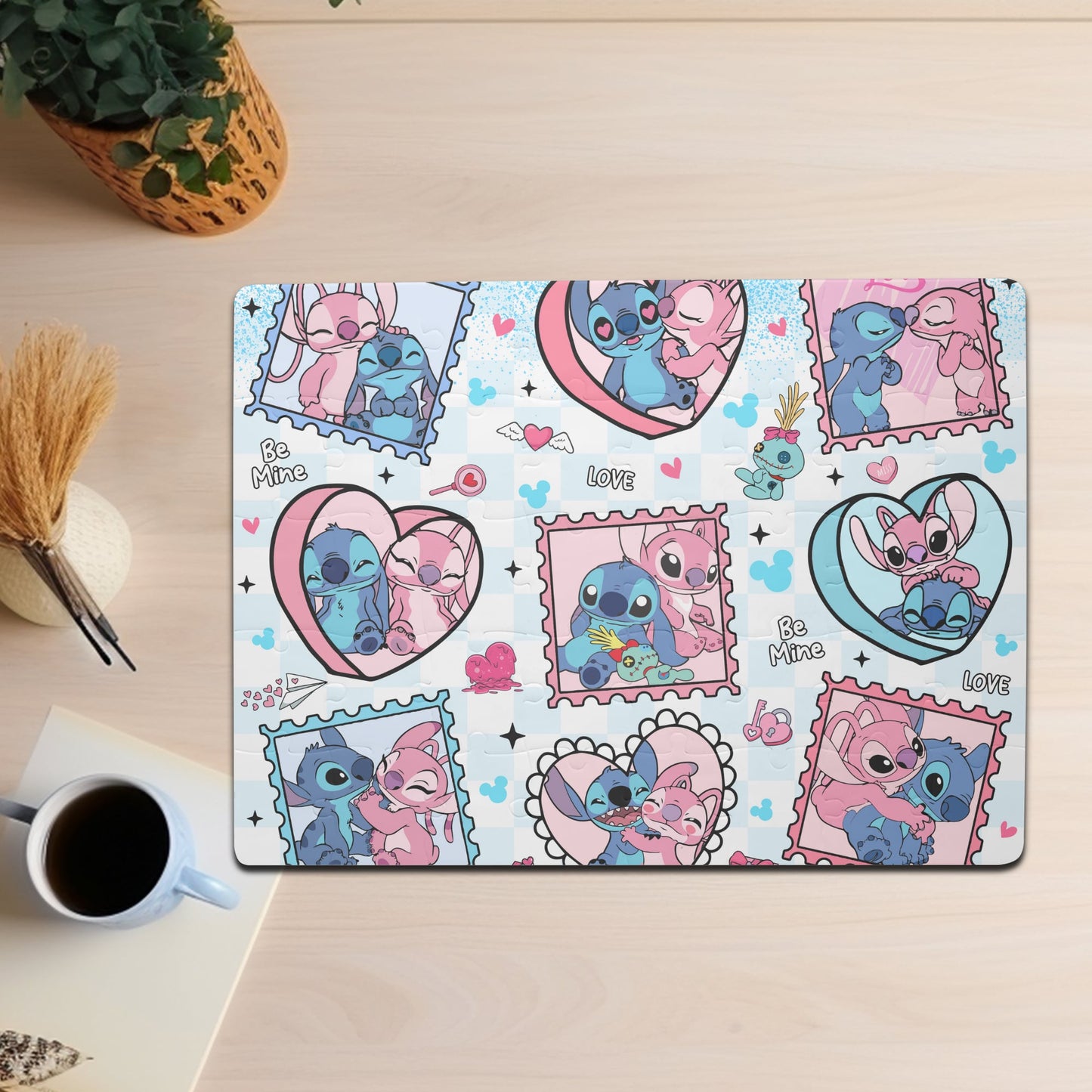 Valentine blue alien • Puzzle