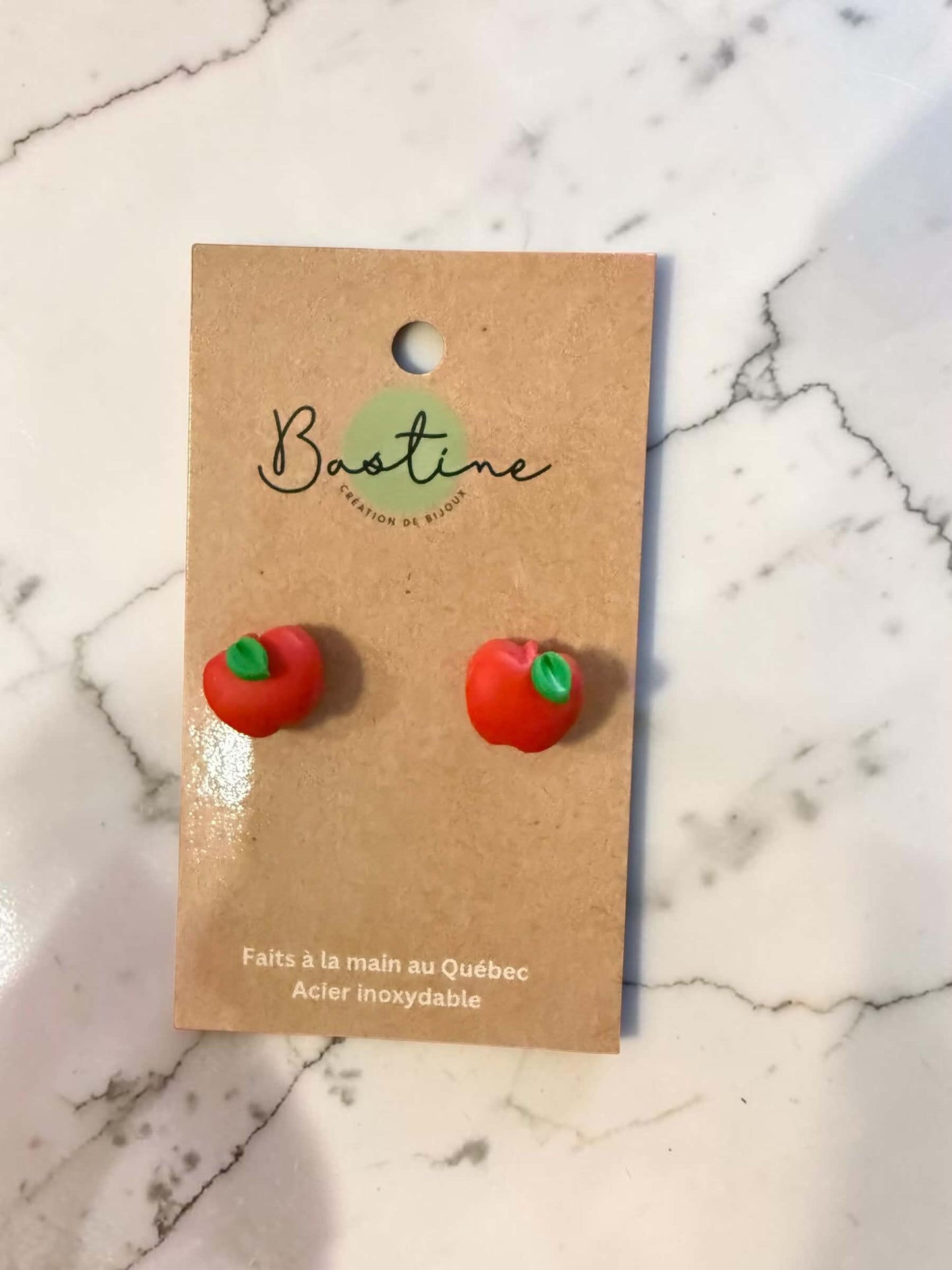 Pomme de boucle d'oreille