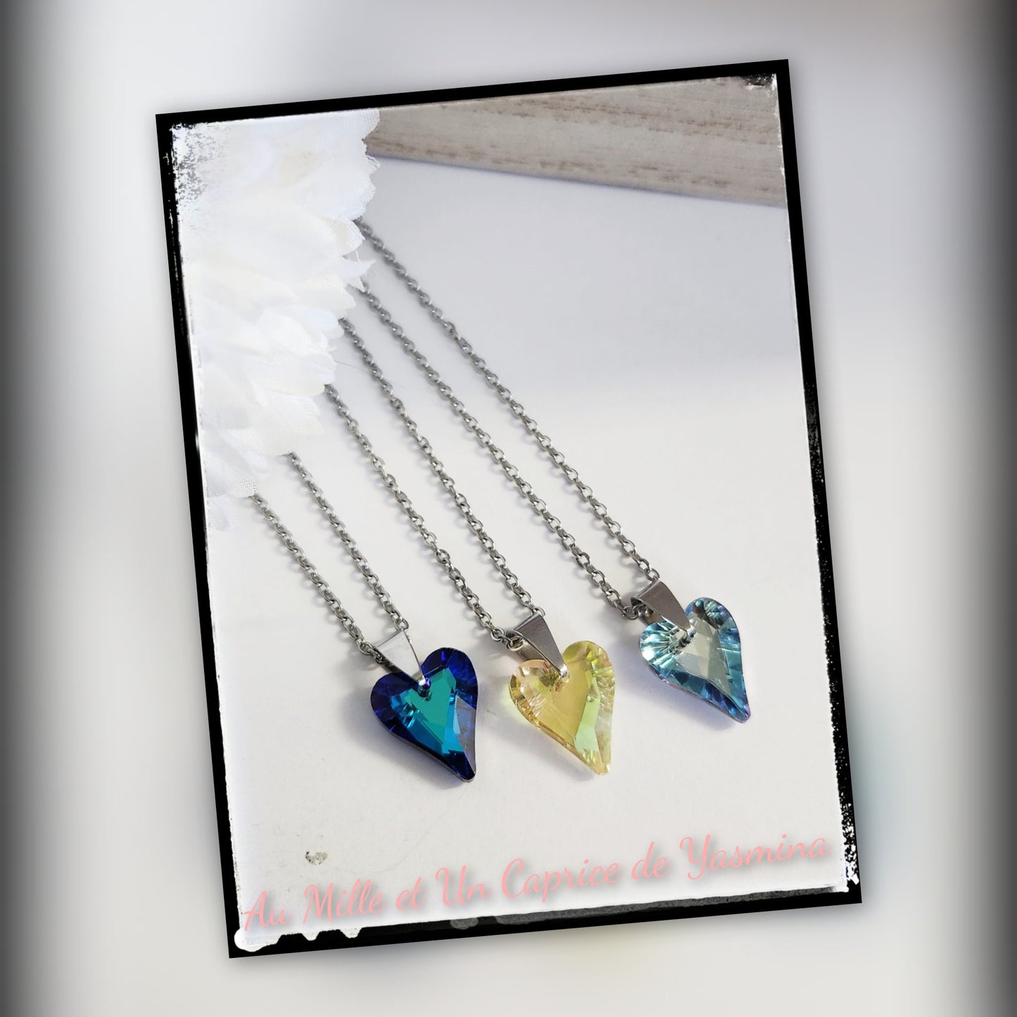 Cœur - Collier minimaliste délicat – Acier inoxydable – Cadeau intemporel