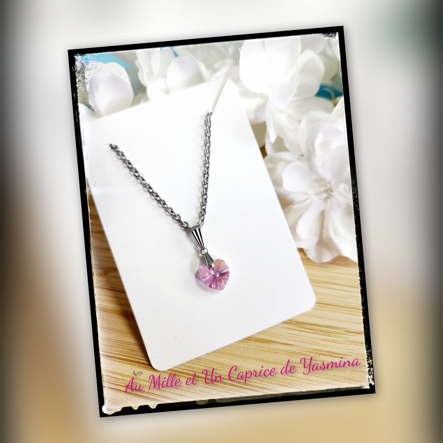 Cœur - Collier minimaliste délicat – Acier inoxydable – Cadeau intemporel