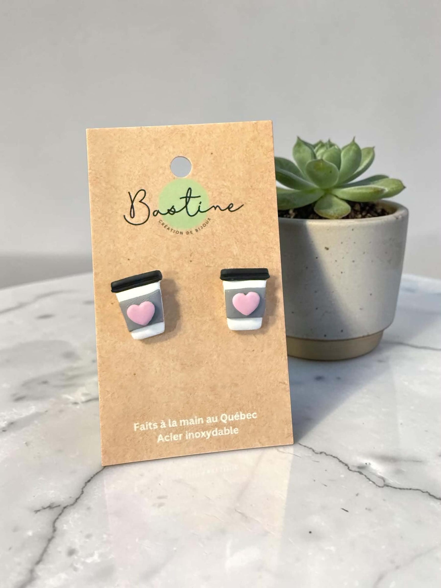 Earring coffee