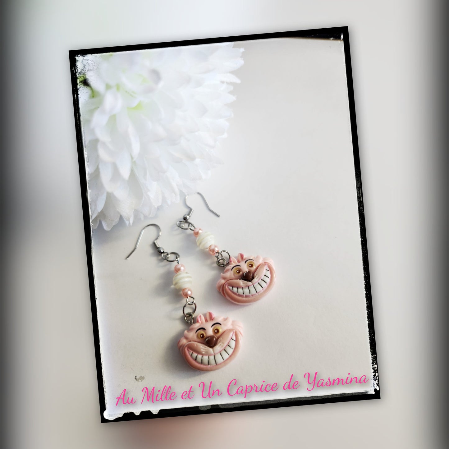 Boucles d'oreilles • Chat