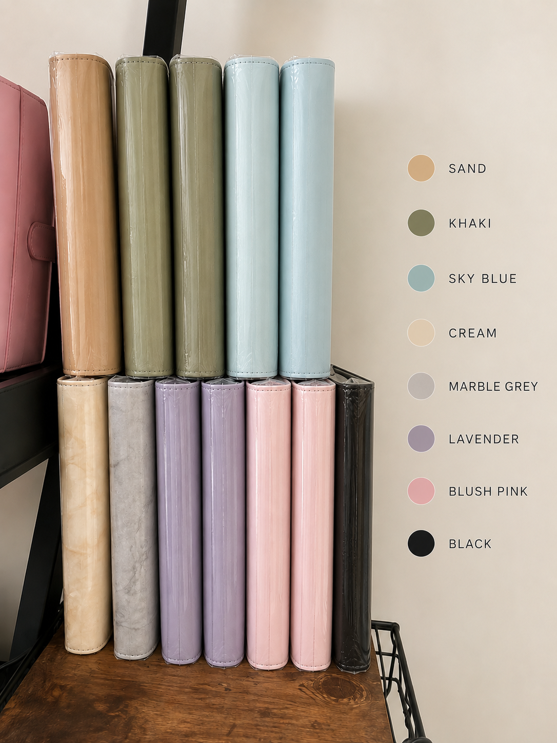 A5 6-Ring Binder | Pastel Planner Binder