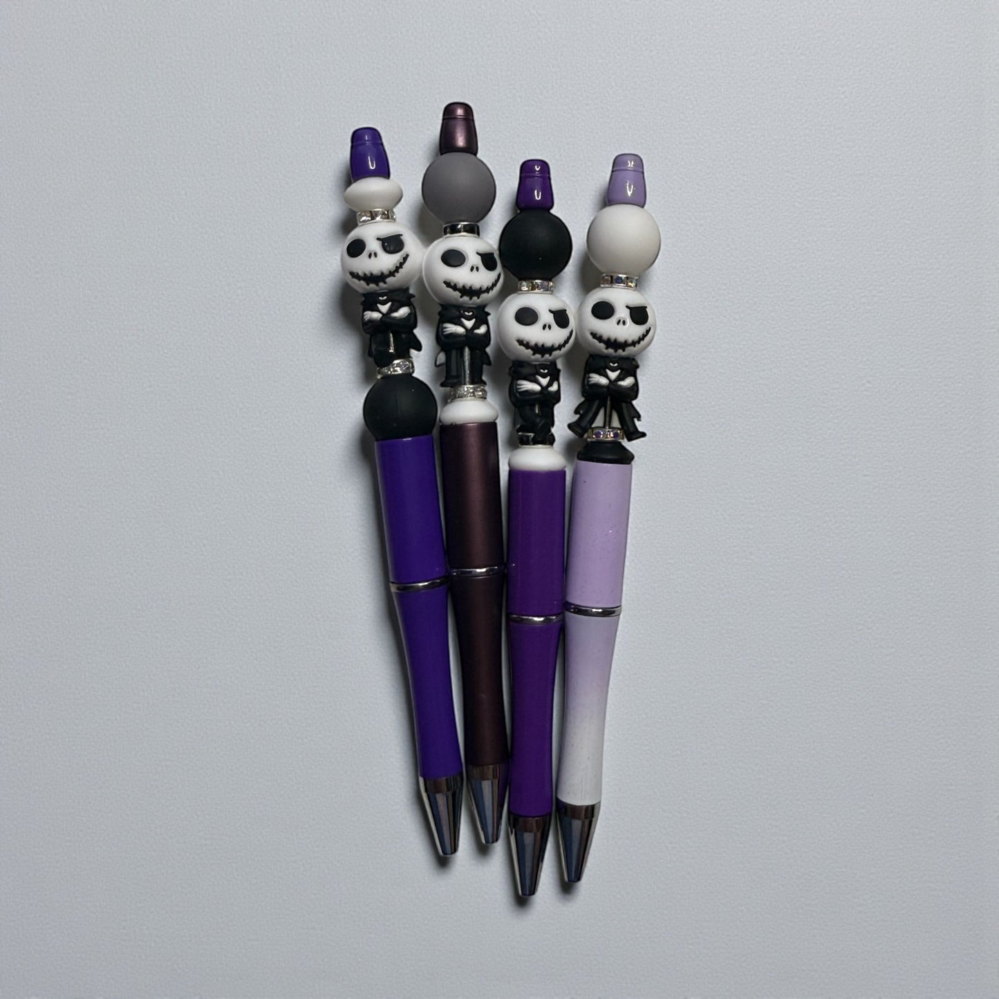 Skeleton - Silicone Bead Pen – Cute Pastel Beaded Pen for Writing & Gifts | Tiny Mighty World
