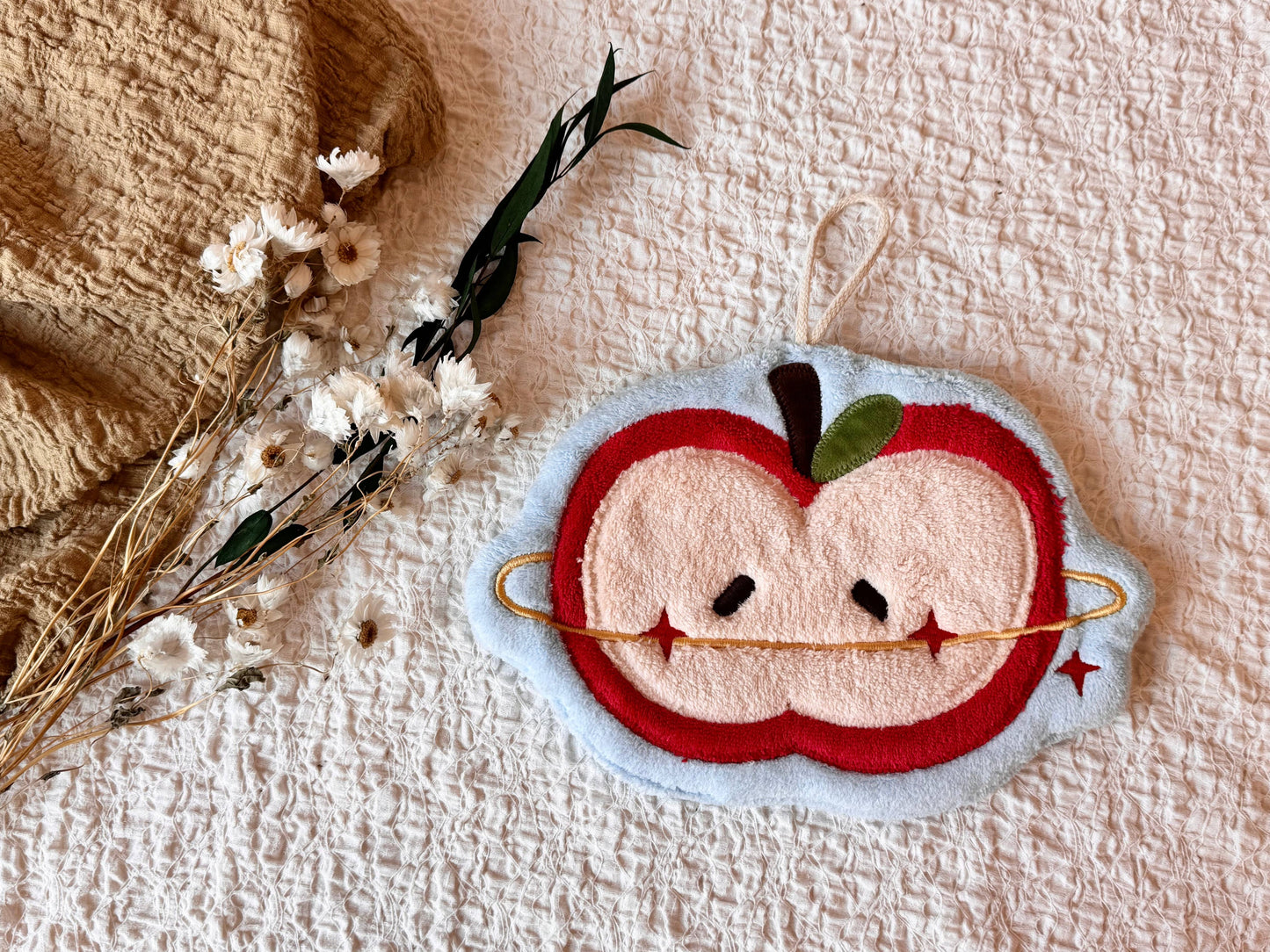 Modern hanging hand towel