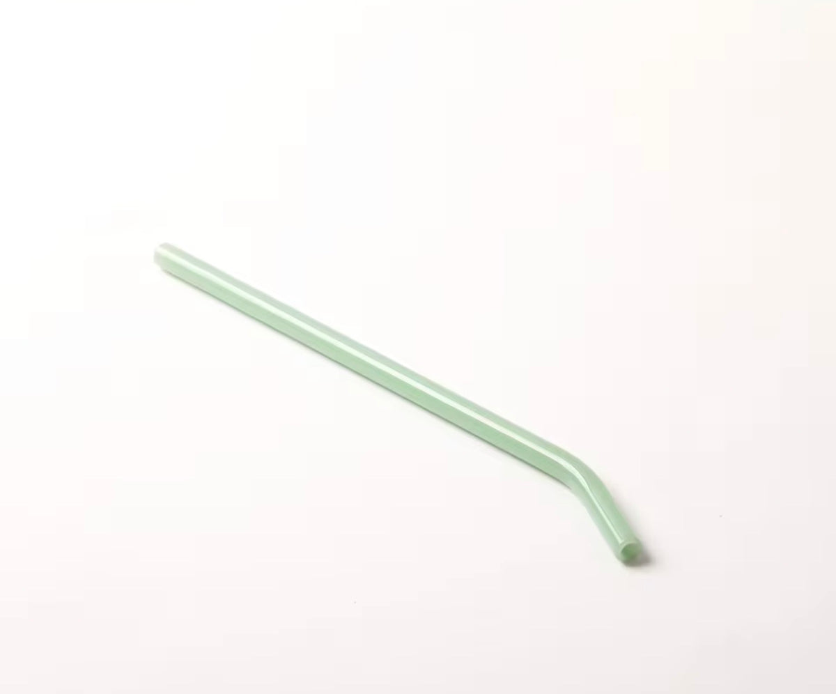 Color Glass Straw