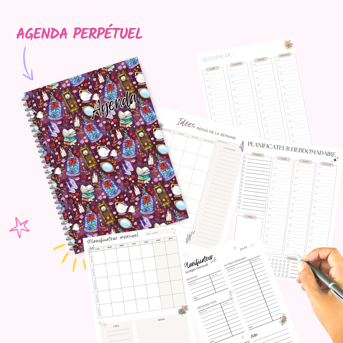 Beauty Beastt - Agenda / Planner 2027 - undated