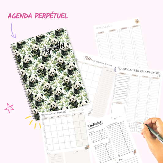 Panda - Agenda / Planner 2027 - undated