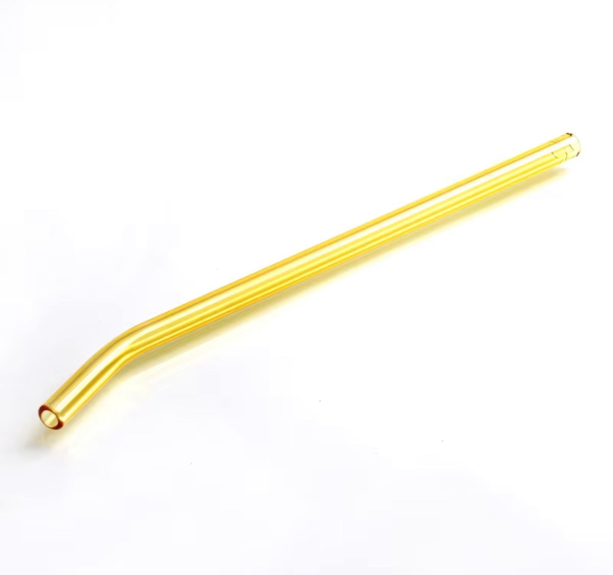 Color Glass Straw