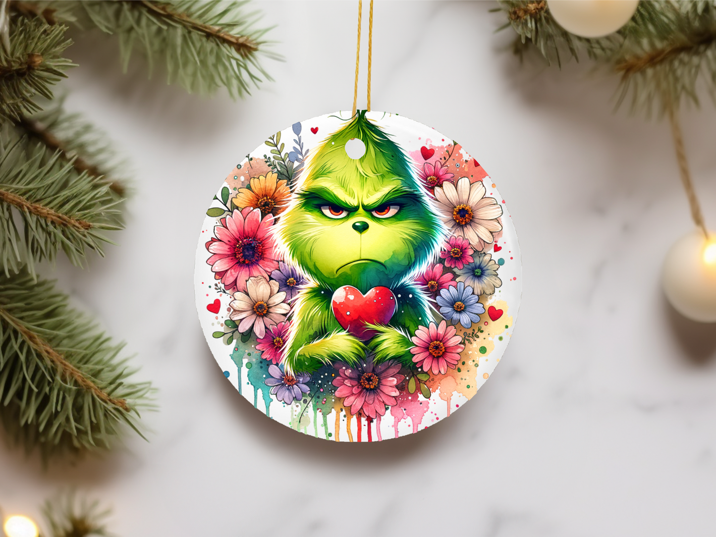 Christmas Ornament MDF  - Design or Custom Option available