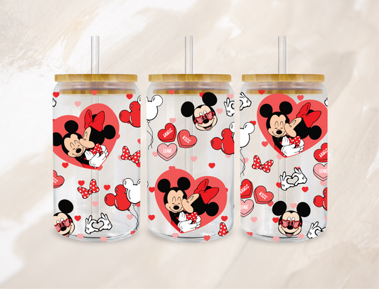 UVDTF TRANSFER CUP WRAP - RTS - Lovers Heart