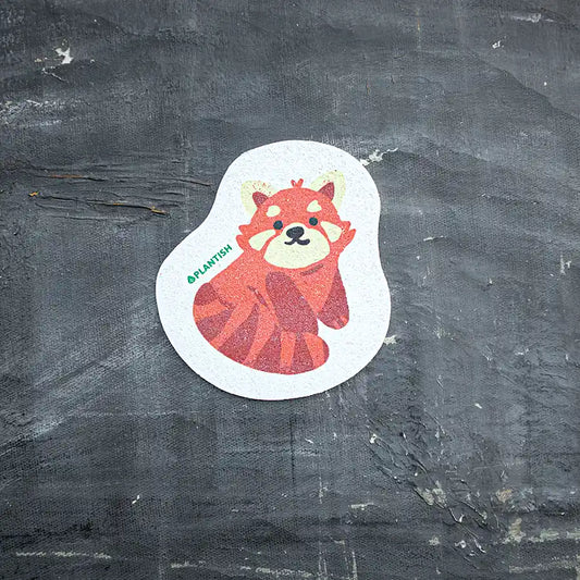 Red Panda - Éponge escamotable
