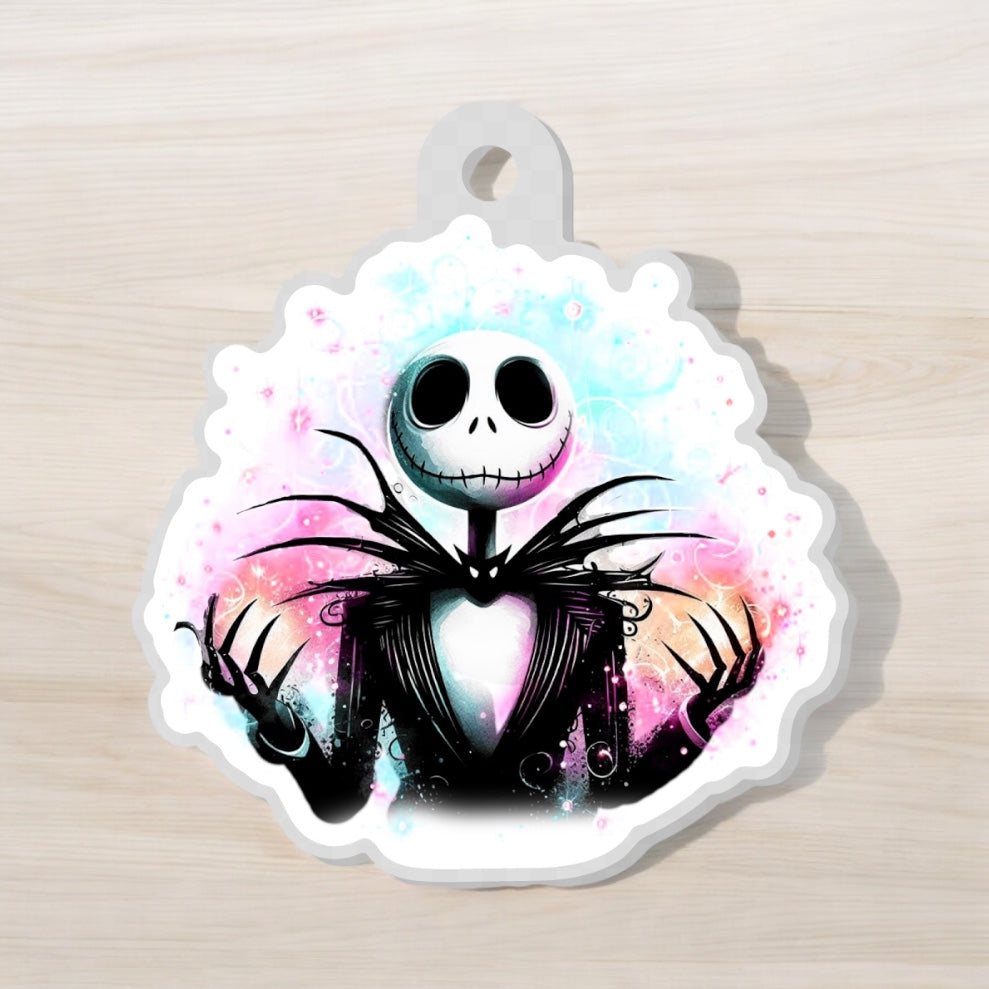 Skeleton Acrylic Keychain