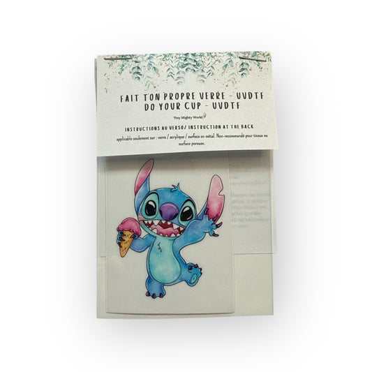 Do your own Cup - UVDTF - Ice cream Alien