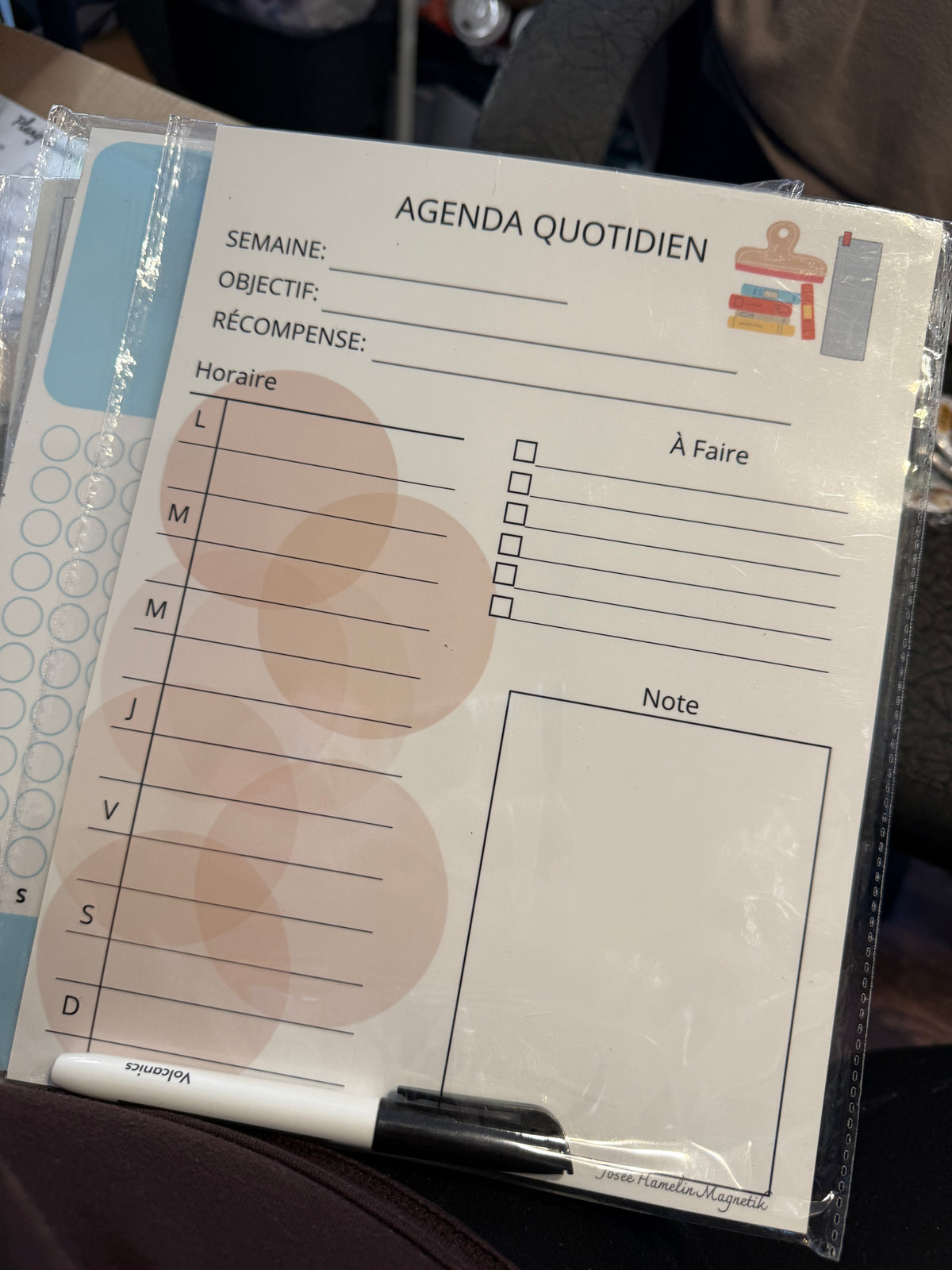 AGENDA MAGNETIC FRIDGE - JHM