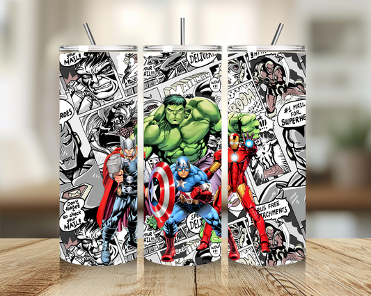 Tumbler 20 oz - Super Powers