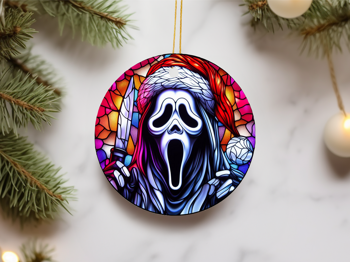 Christmas Ornament MDF  - Design or Custom Option available