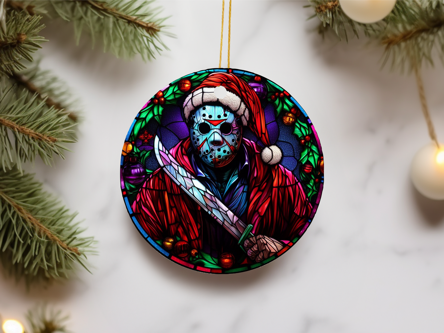 Christmas Ornament MDF  - Design or Custom Option available