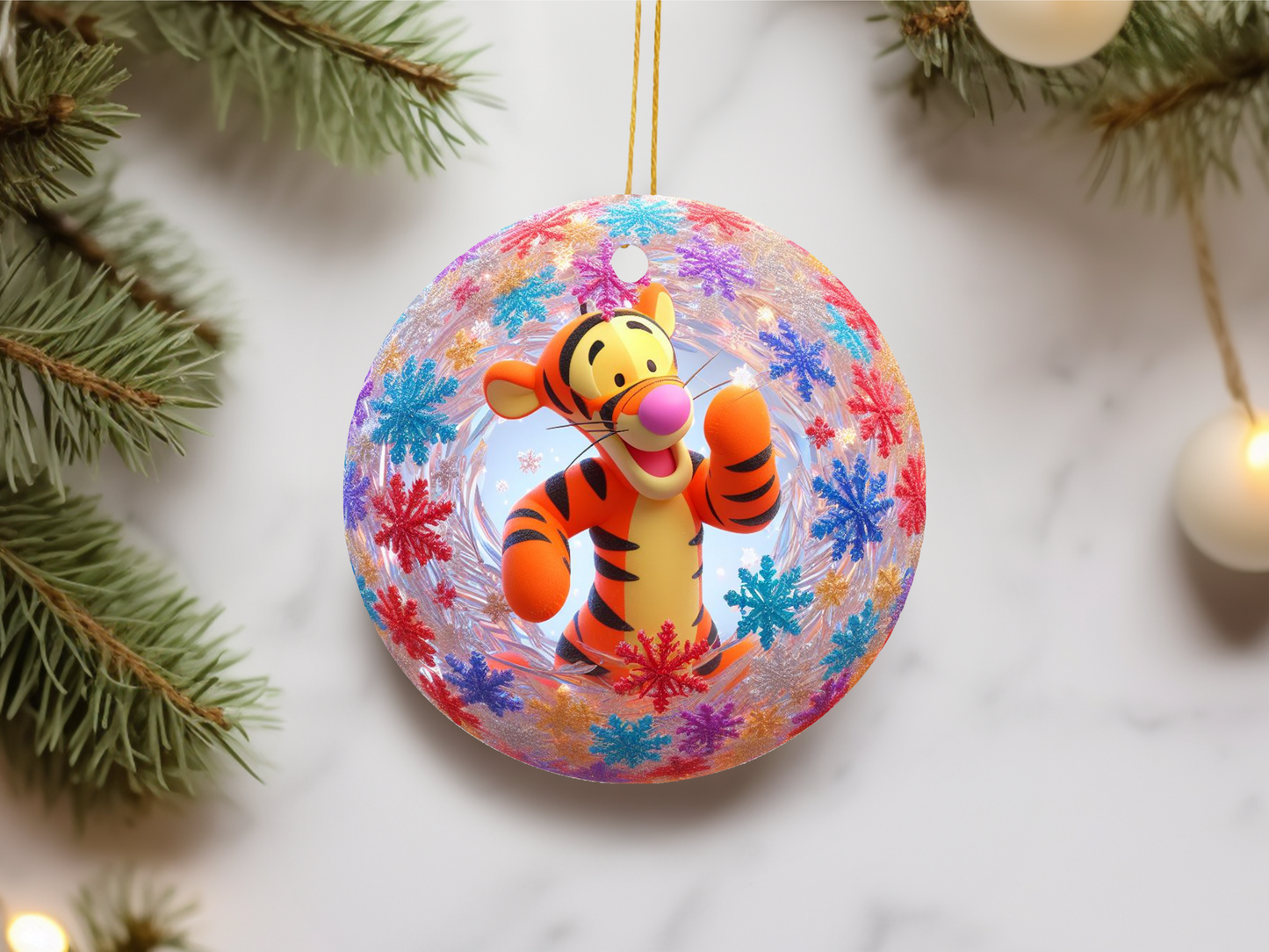 Christmas Ornament MDF  - Design or Custom Option available