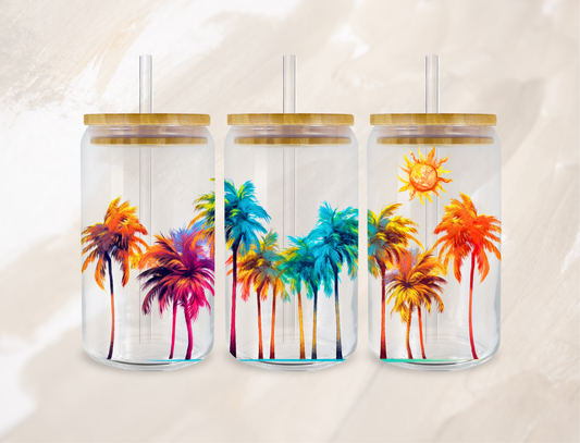 UVDTF Cup 16Oz -  Palm Tree