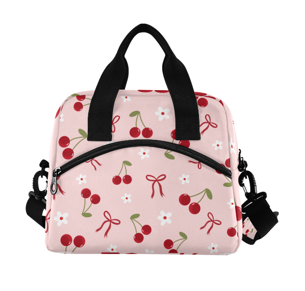 XL Insulated Lunch Bag | Cherry Blossom | 15L Thermal Cooler Tote