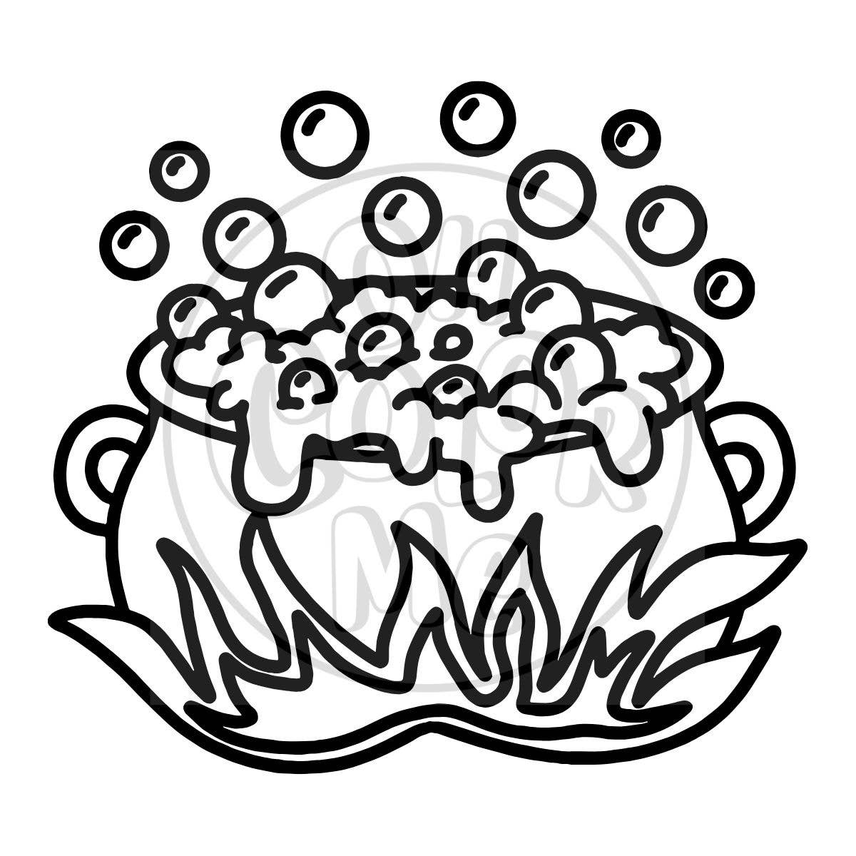 Mini livre de coloriage Halloween - Effrayant et douillet, cadeau pour les amoureux des livres