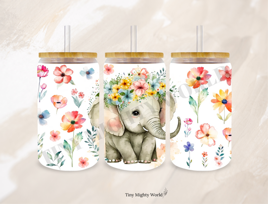 UVDTF TRANSFER CUP WRAP - RTS - Elephant