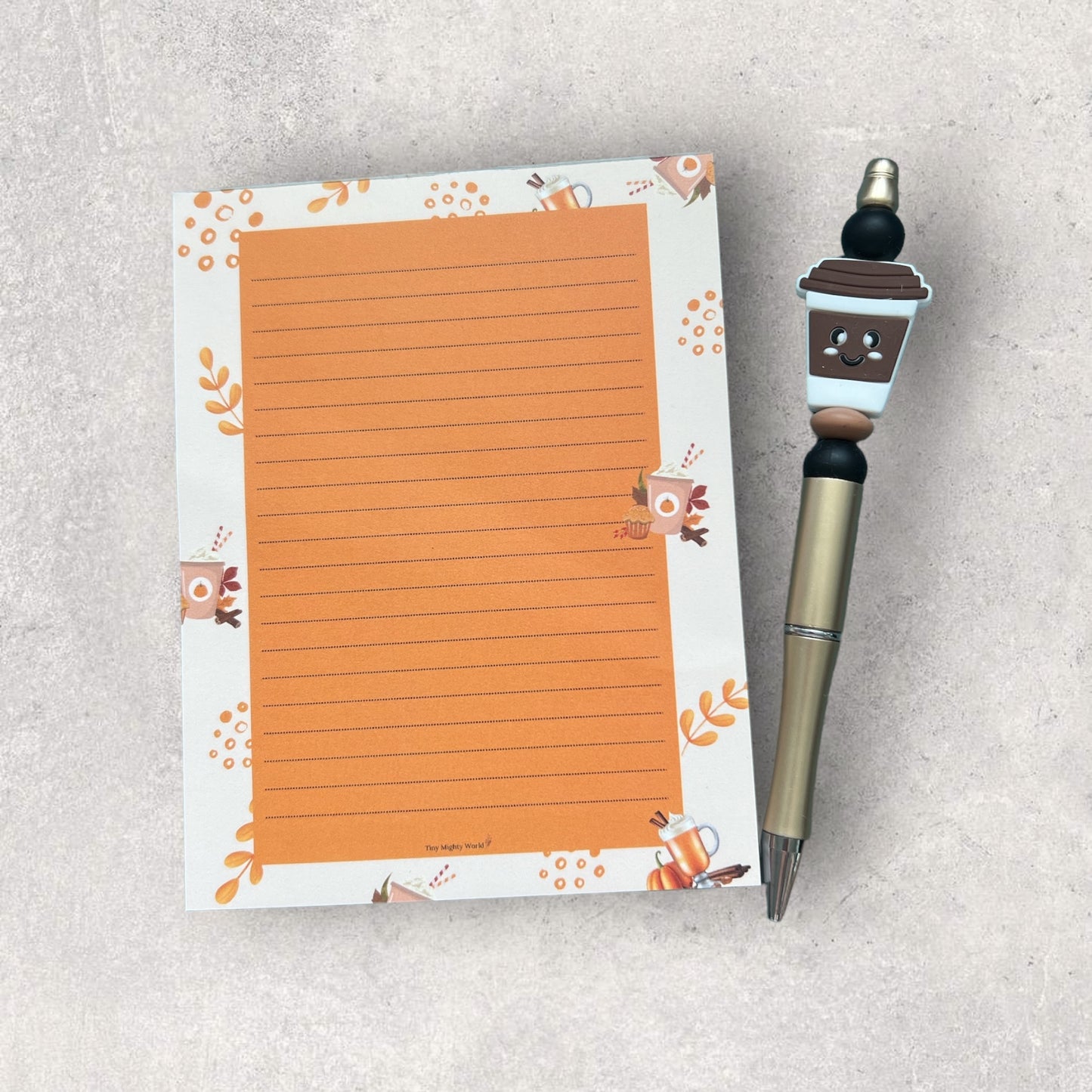 Fall Autumn Notepad