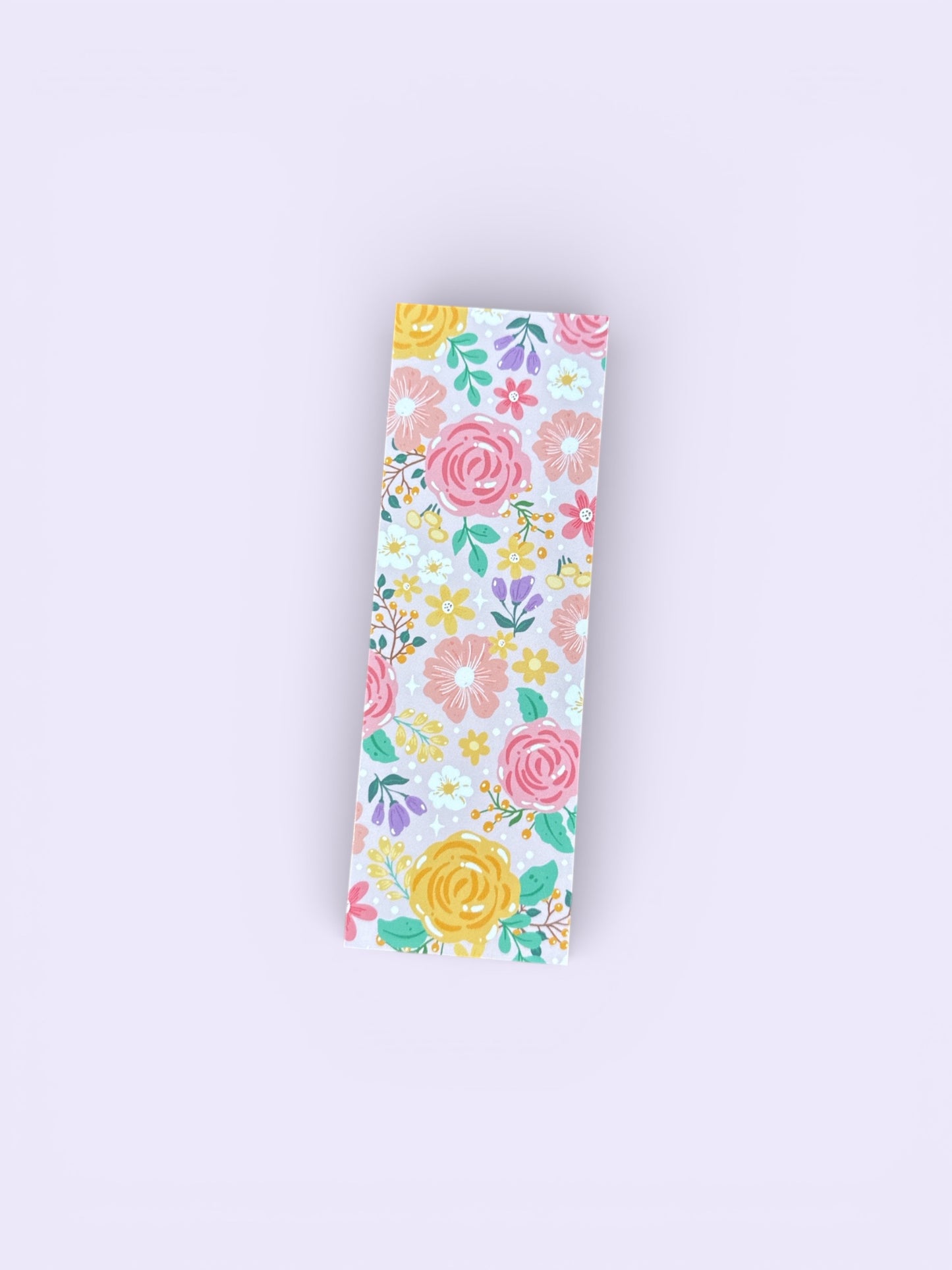 Flowers Colourful - Decorative Bookmark – For Book & Planner Lovers
