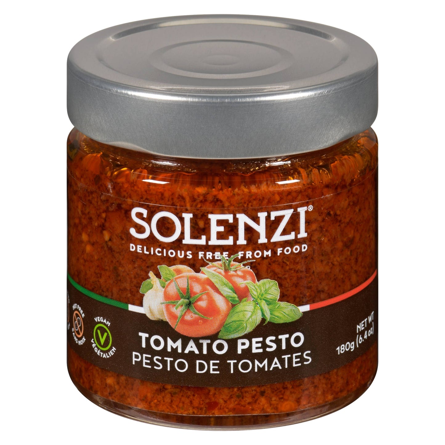 PESTO DE TOMATE Vegan & Sans Noix 180g