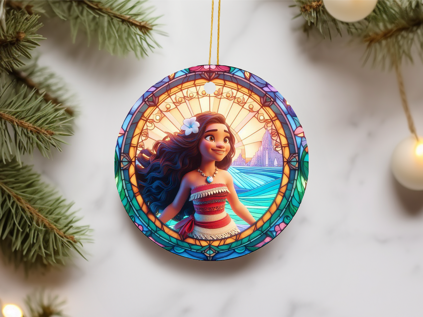 Christmas Ornament MDF  - Design or Custom Option available