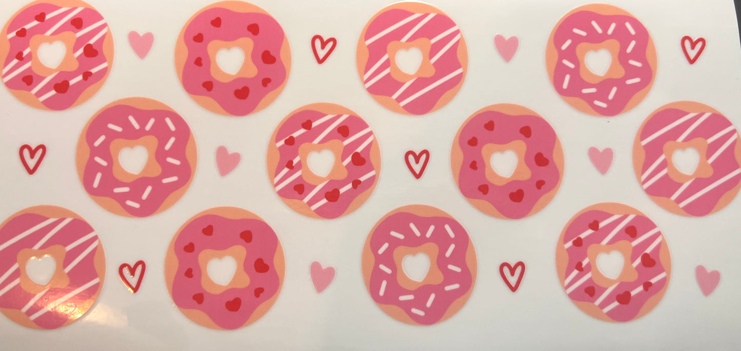 UVDTF TRANSFER CUP WRAP - RTS -  Donut Lover