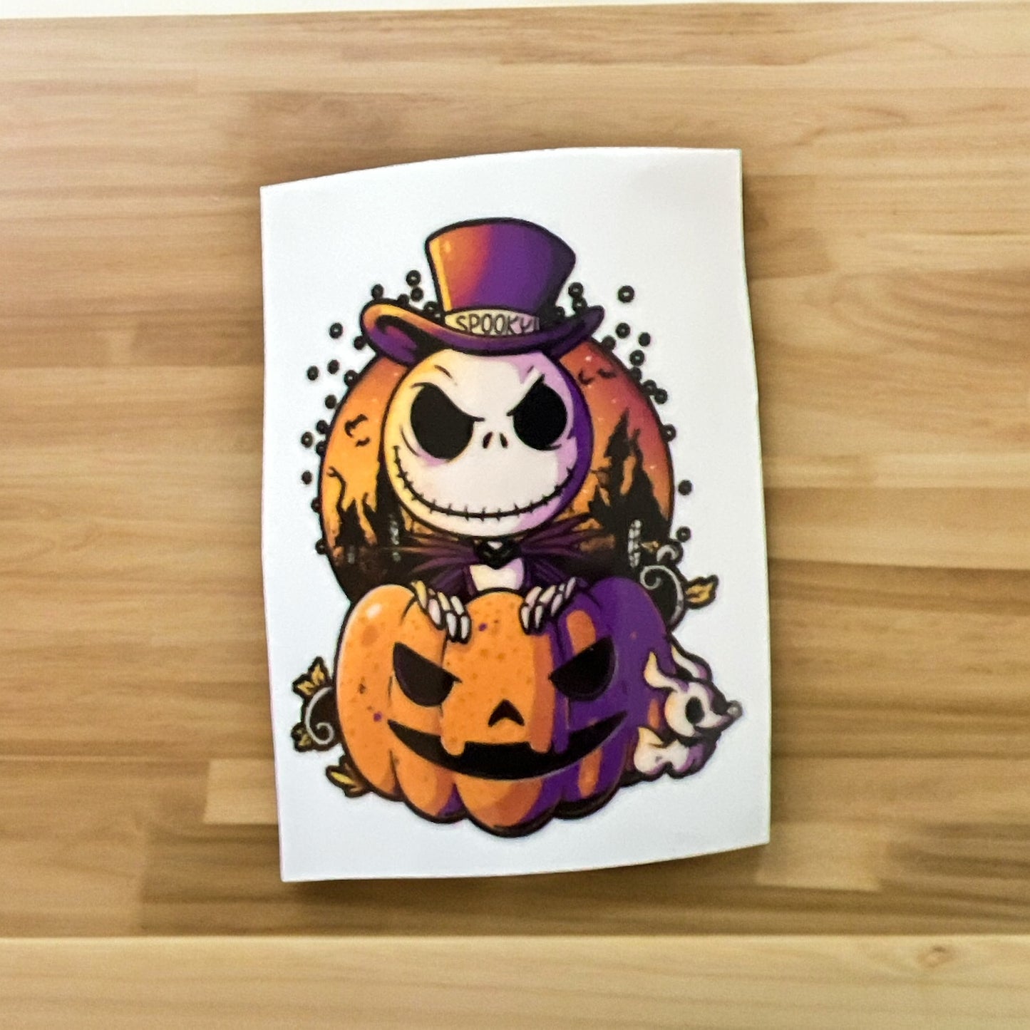 UVDTF Cup Sticker 2 inch - Halloween