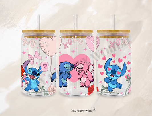 UVDTF TRANSFER CUP WRAP - RTS - Magical Kisses Valentines