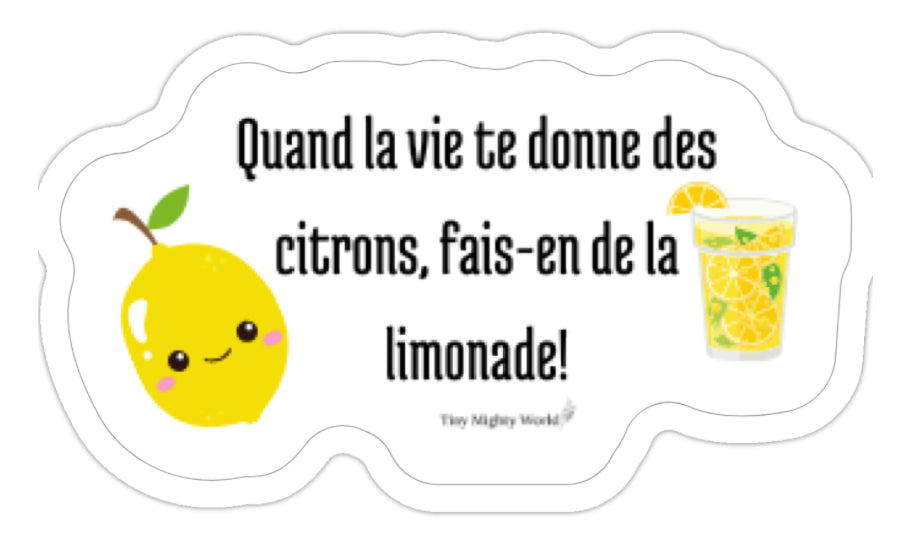 Citron Sticker