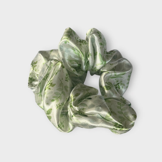 Chouchou Satin Eucalyptus