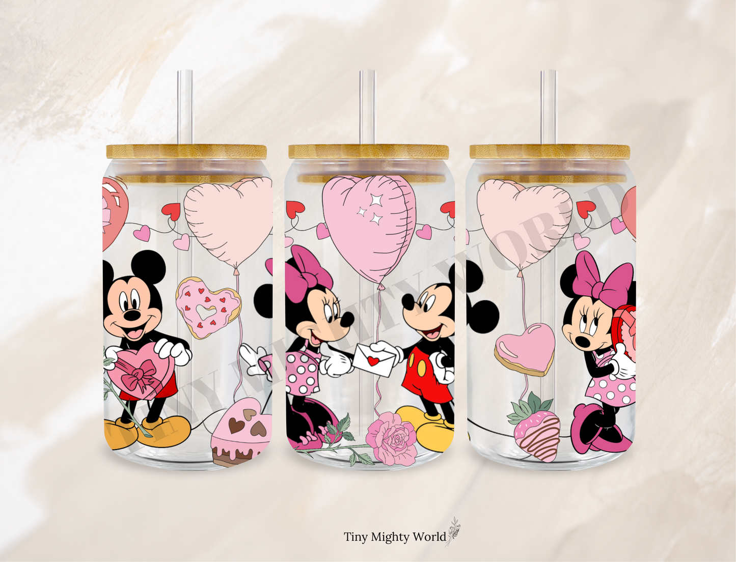 UVDTF TRANSFER CUP WRAP - RTS - Magical Valentines