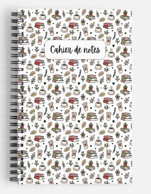 Coffee and Books Notebook