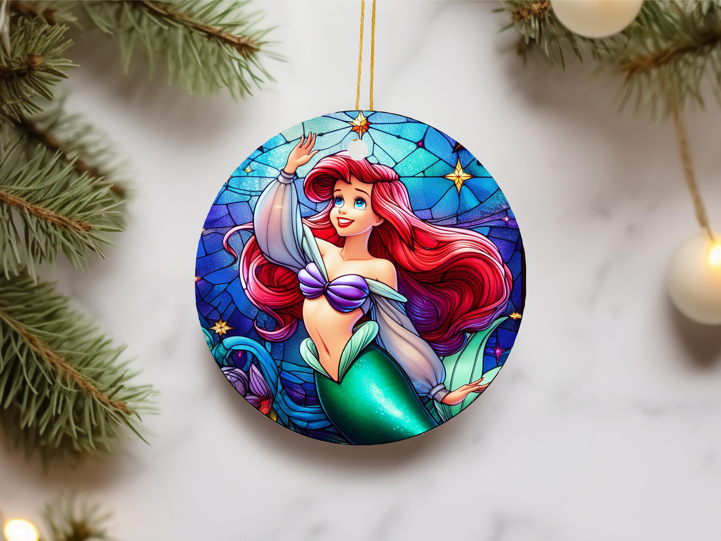 Christmas Ornament MDF  - Design or Custom Option available