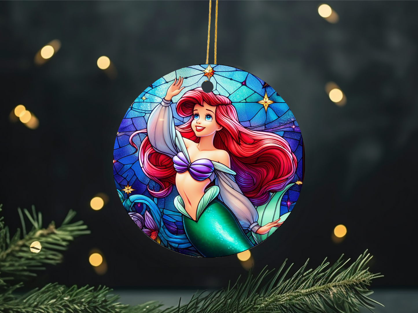 Christmas Ornament MDF  - Design or Custom Option available