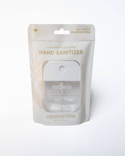 Désinfectant pour les mains de poche Coconut Bliss