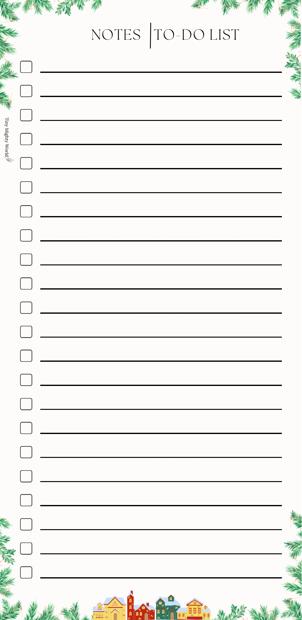 Rectangle Notepad