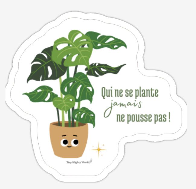 Plante Sticker