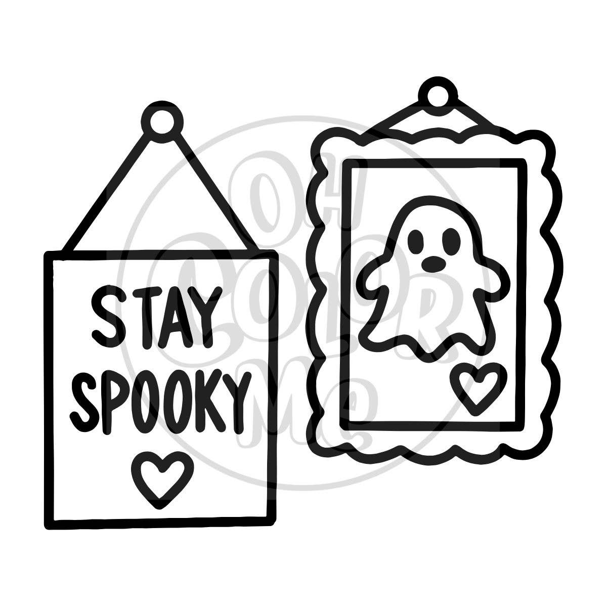 Mini livre de coloriage Halloween - Effrayant et douillet, cadeau pour les amoureux des livres