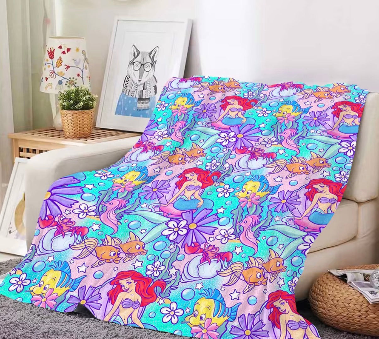 Fleece Blanket 🌸 50x60