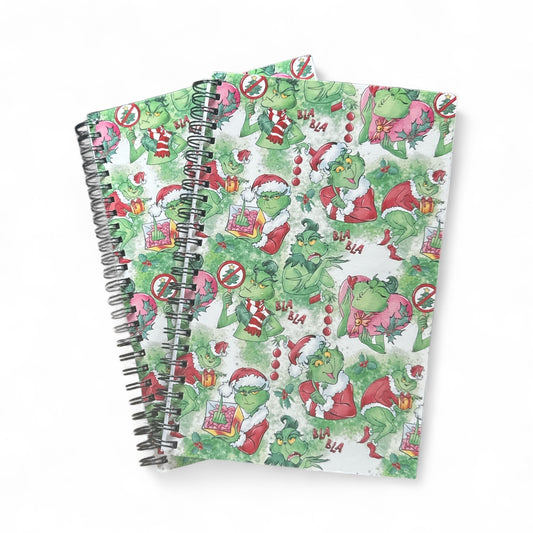 Christmas Grumpy Notebook | 80 Pages Lined Journal for Writing, School & Work