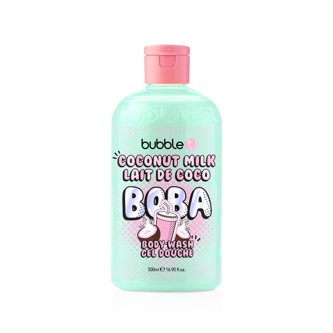 Gel Douche Thé Boba au Lait de Coco (500ml)